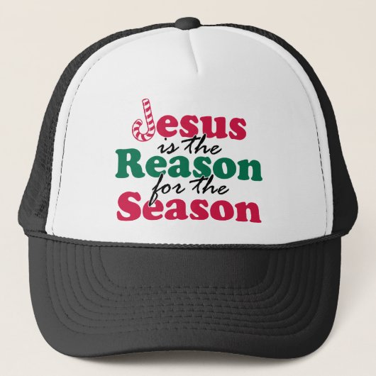 Casquette Jésus est la raison (Devant)