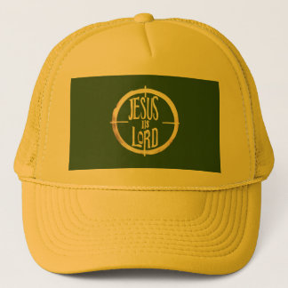 Casquette Jésus est Lord Olive Green Logo