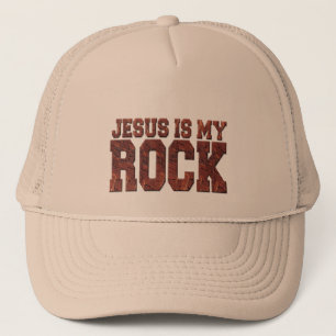 CASQUETTE JÉSUS EST MA ROCHE