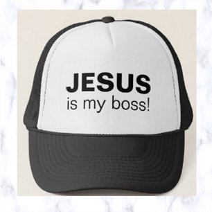 Casquette Jésus est mon patron