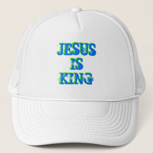 Casquette Jésus est roi (Devant)