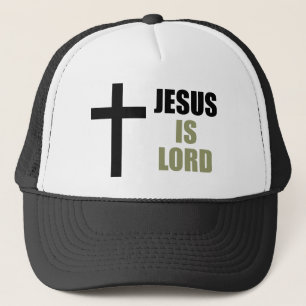 Casquette Jésus est Seigneur et Sauveur et lumière