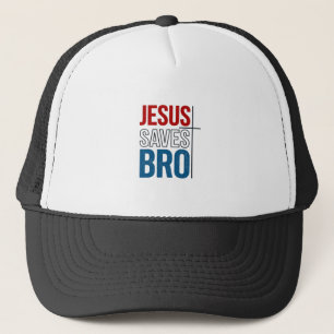 Casquette Jésus Sauve Frère Typographie Chrétienne T-Shirt C