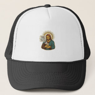 Casquette Jésus Téléphone Mort Pas De Musique Humour De Gym