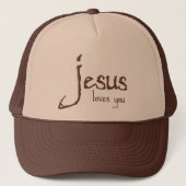 Casquette Jésus vous aime (Devant)