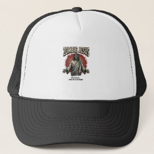 Casquette Jésus zombie gravure vintage dessin de t-shirt drô