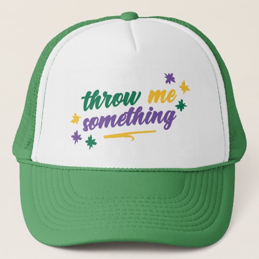 Casquette Jette-moi quelque chose (Devant)