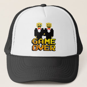 Casquette "Jeu au-dessus" de mariage (homosexuel, à 8 bits)