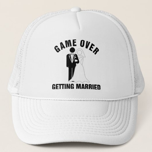 Casquette Jeu au-dessus du mariage (Devant)