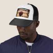 Casquette Jeu de quilles strike. (En situation)