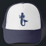 Casquette jeu nautique MERMAID thème<br><div class="desc">Ce dessin simple et amusant d'une sirène ajoute un caractère amusant à votre garde-robe !</div>