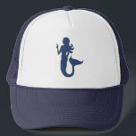 Casquette jeu nautique MERMAID thème<br><div class="desc">Ce dessin simple et amusant d'une sirène ajoute un caractère amusant à votre garde-robe !</div>