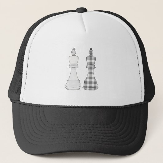 Casquette Jeu Sur Les Échecs (Devant)