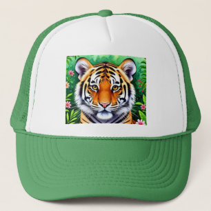 Casquette Jeune tigre botanique audacieux