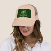 Casquette Jeune Tracteur vert (En situation)