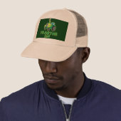Casquette Jeune Tracteur vert (En situation)