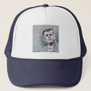 Casquette JFK & Quote
