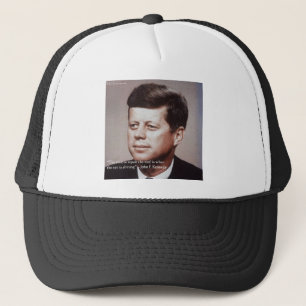 Casquette JFK Repair The Roof Famous Quote