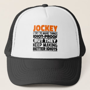 Casquette Jockey J'Essaie De Faire Des Choses Drôle Drôle Di