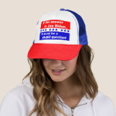 Casquette Joe Biden Question Stupide (En situation)
