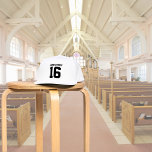 Casquette John 3:16<br><div class="desc">Le verset le plus célèbre de la Bible - Pour Dieu si aimé le monde... Jean Trois Seize/Jean 3:16. Typographie sportive tendance en noir.</div>