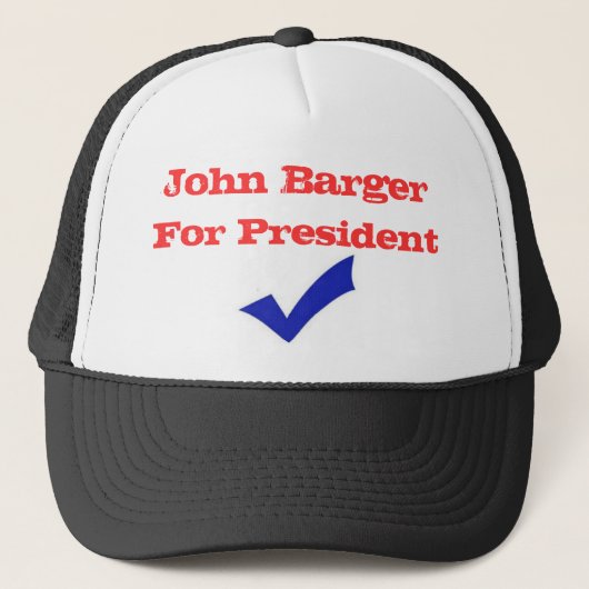 Casquette John Barger pour le président (Devant)