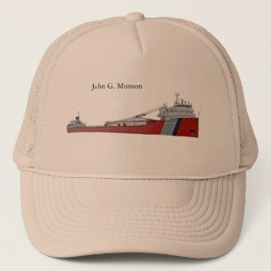 Casquette John G. Munson chapeau de camionneur