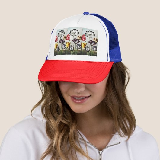 Casquette John Thornton Tulips du Temple de Flora (En situation)