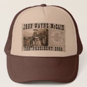 Casquette John Wayne McCain '08 (Devant)