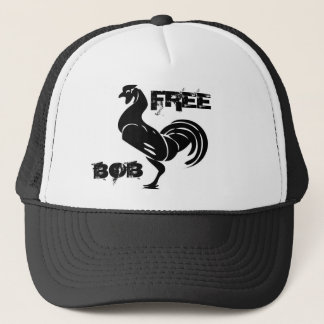 Casquette johnny_automatic_rooster_silhouette, LIBRE, BOB