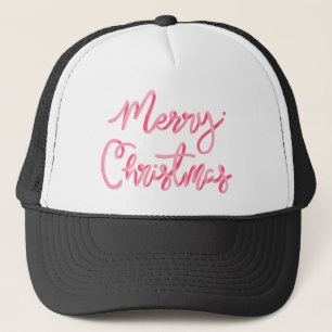 Casquette Joie Noël autocollant typographie,