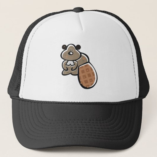 Casquette joli castor de dessin animé (Devant)