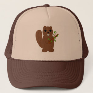 Casquette Joli castor de dessin animé