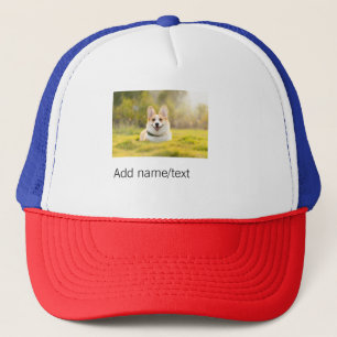Casquette Joli chien animal de compagnie ajouter un nom text