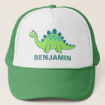 Casquette Joli Dinosaure Vert Enfants<br><div class="desc">casquette à thème dinosaure cool.</div>