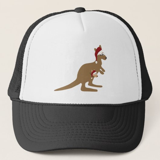 Casquette Joli Noël Kangaroos (Devant)
