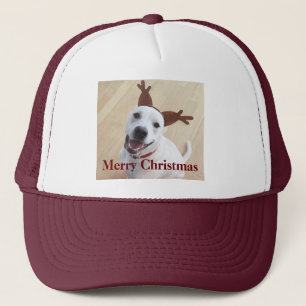 Casquette Joli sourire blanc renne Chien Chien Chien Chien C