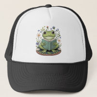 Jolie esthétique de grenouille florale Cottagecore