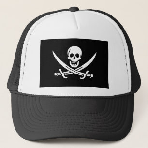 Casquette Jolly roger de Calico Jack Rackham (NOIR)