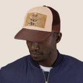 Casquette Jolly roger Monogramme initial (En situation)