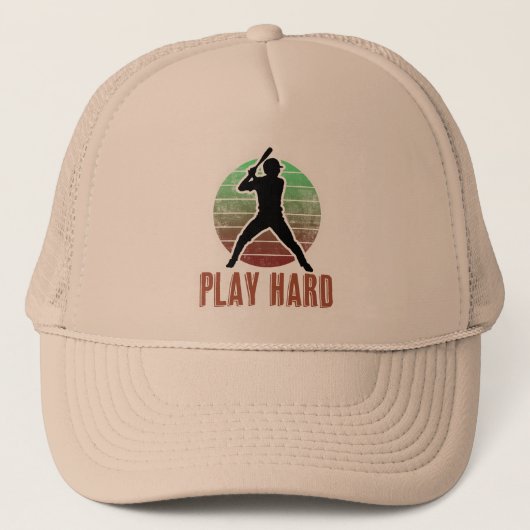 Casquette Jouer au baseball dur (Devant)