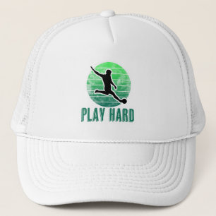 Casquette Jouer au football dur (football) Kicker