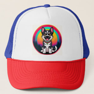 Casquette Jouer chien de dessin