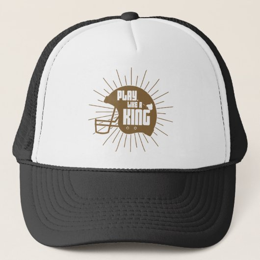Casquette Jouer comme roi (Devant)