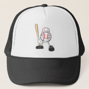 Casquette Joueur de baseball heureux