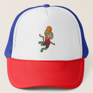 Casquette Joueur de basket-ball singe