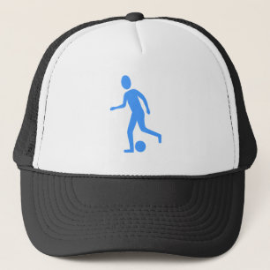 Casquette Joueur de football - Bébé bleu