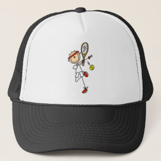 Casquette Joueur de tennis avec des T-shirts et des cadeaux