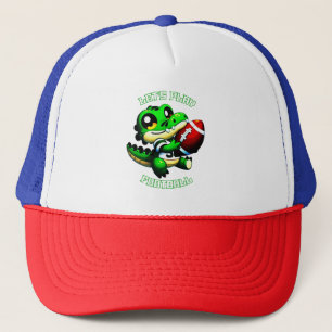 Casquette Jouons au Football Cute Gator