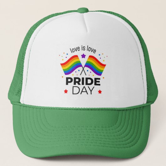 Casquette Jour de la fierté (Devant)